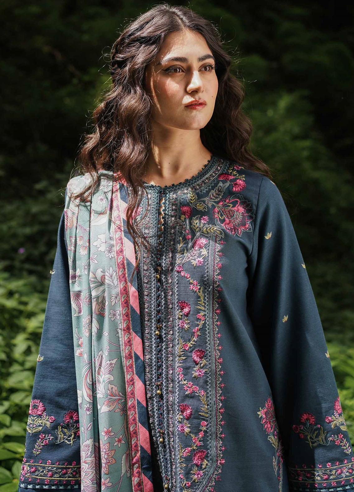 COCO BY ZARA SHAHJAHAN EMBROIDERED KHADDAR SUITS - WINTER COLLECTION ...